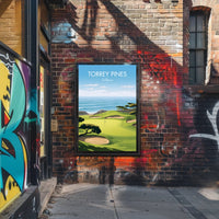 Torrey Pines Scenic View Poster