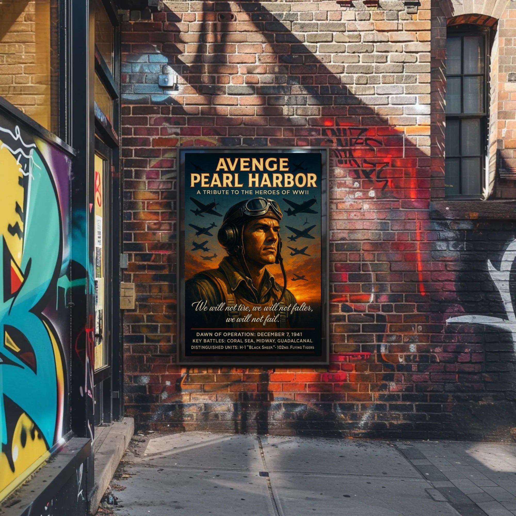 Avenge Pearl Harbor Poster