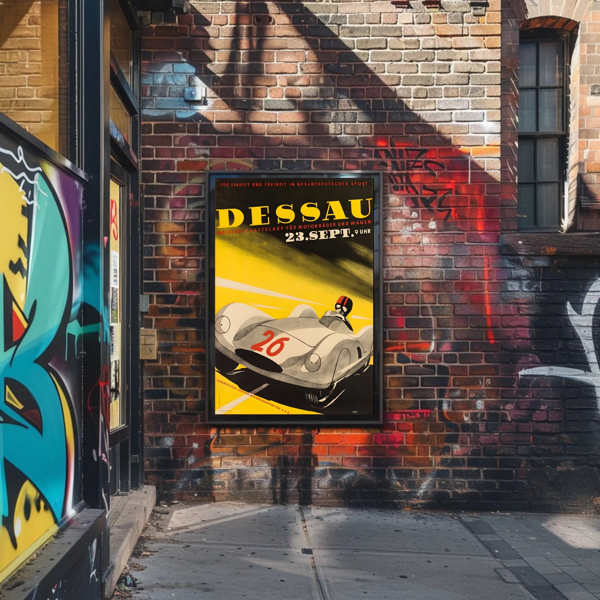 Dessau Motor Racing Championship Poster