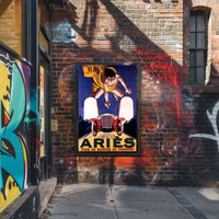 Aries Automotive Advertisement Poster