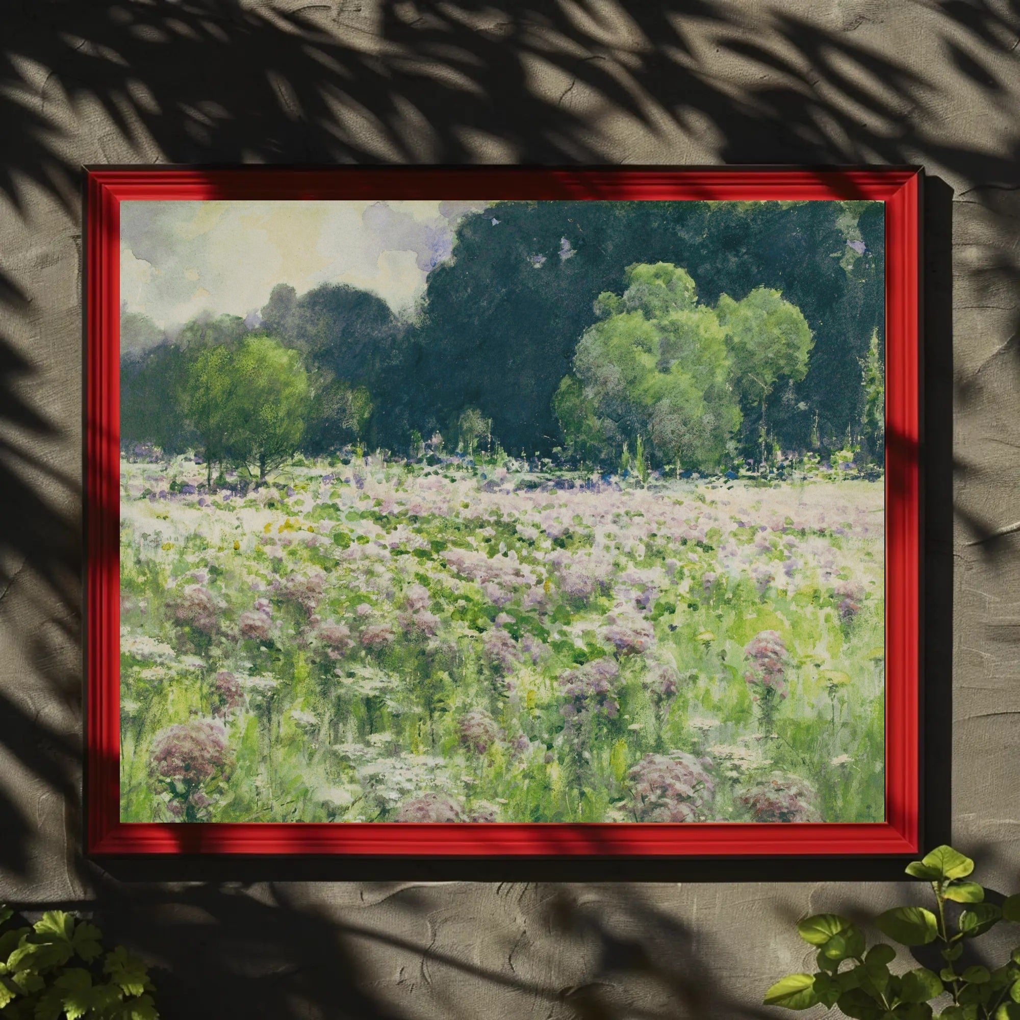 Serene Summer Meadow Poster
