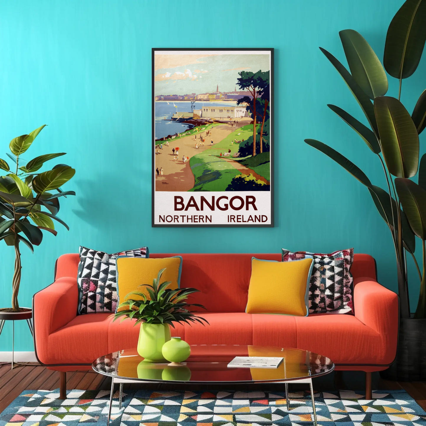Vintage Poster - Bangor Northern Ireland