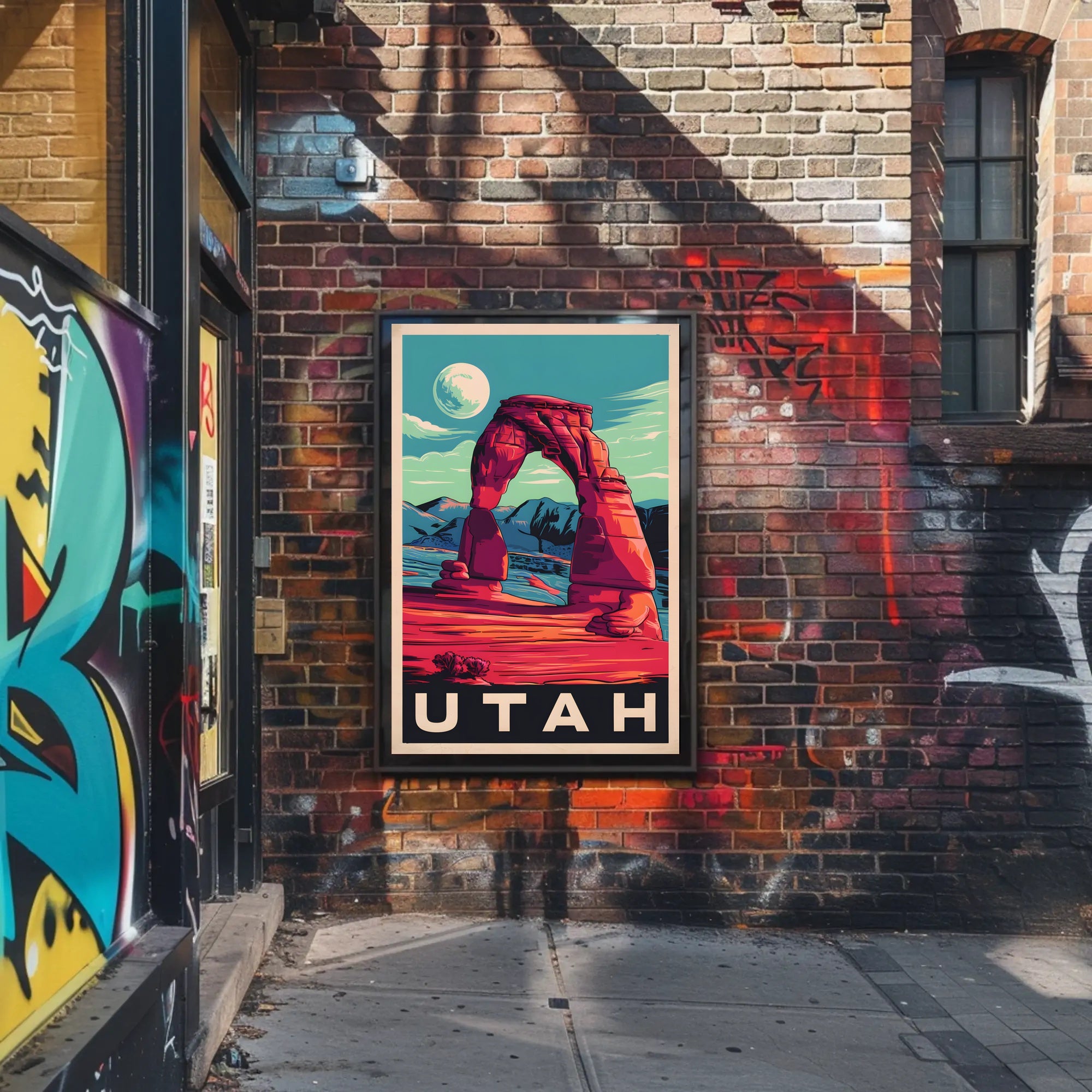 Iconic Utah Landscape Poster