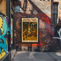 National College Basketball Finals 1947 Poster