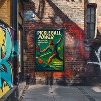 Pickleball Power Poster