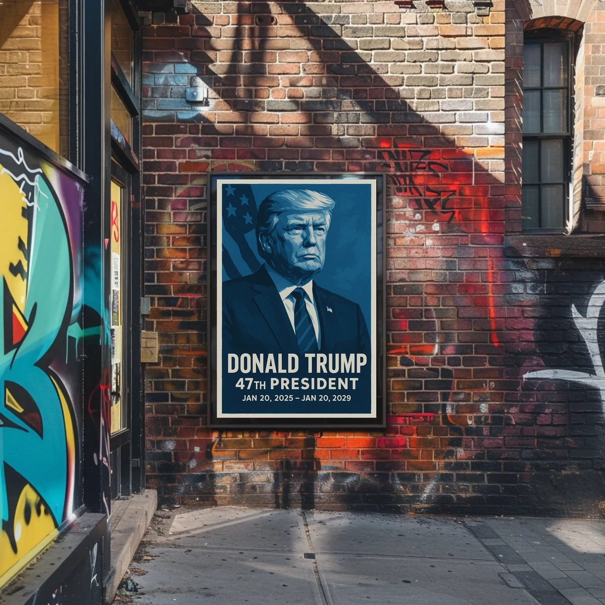Donald Trump 47th President Poster