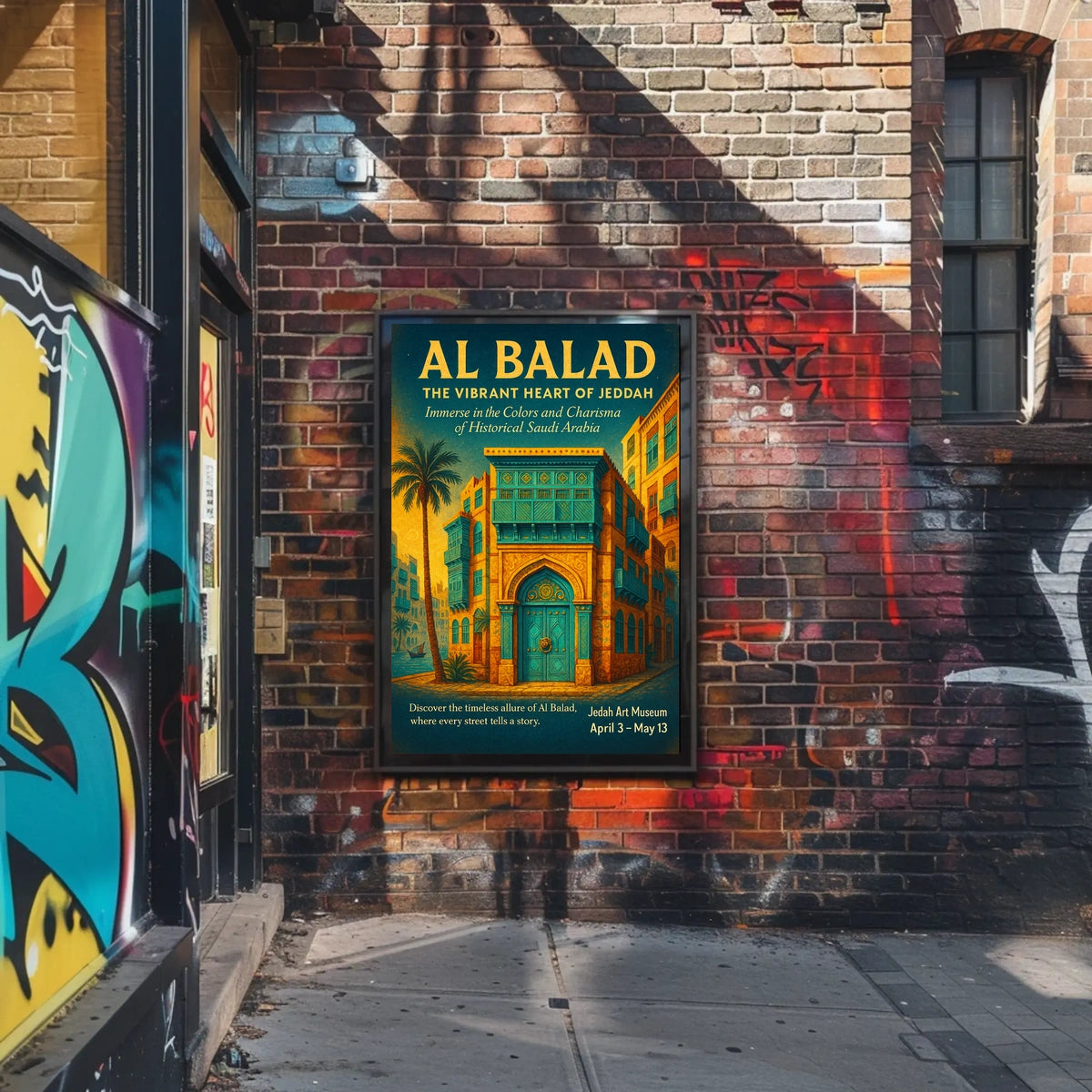 Al Balad The Vibrant Heart Of Jeddah Poster