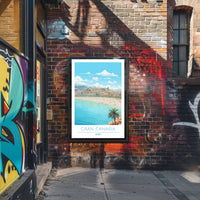 Gran Canaria Beach Scene Poster