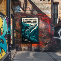 Barracuda Razor-Fast and Fierce Poster