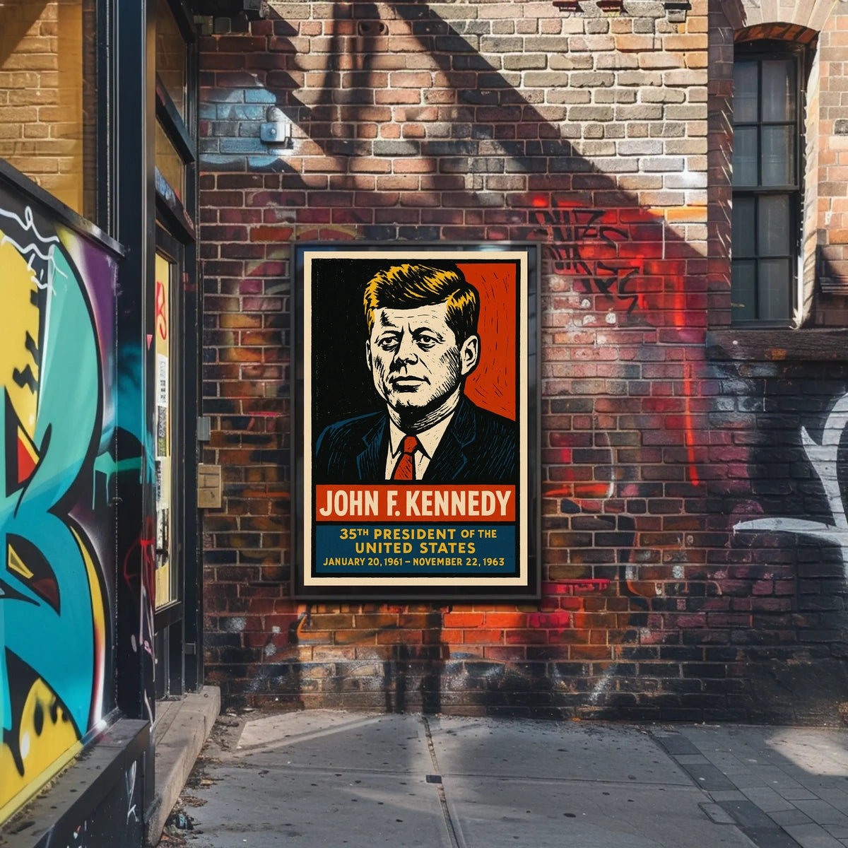 John F. Kennedy 35th President Poster