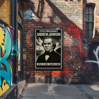 Andrew Johnson 17Th President Poster