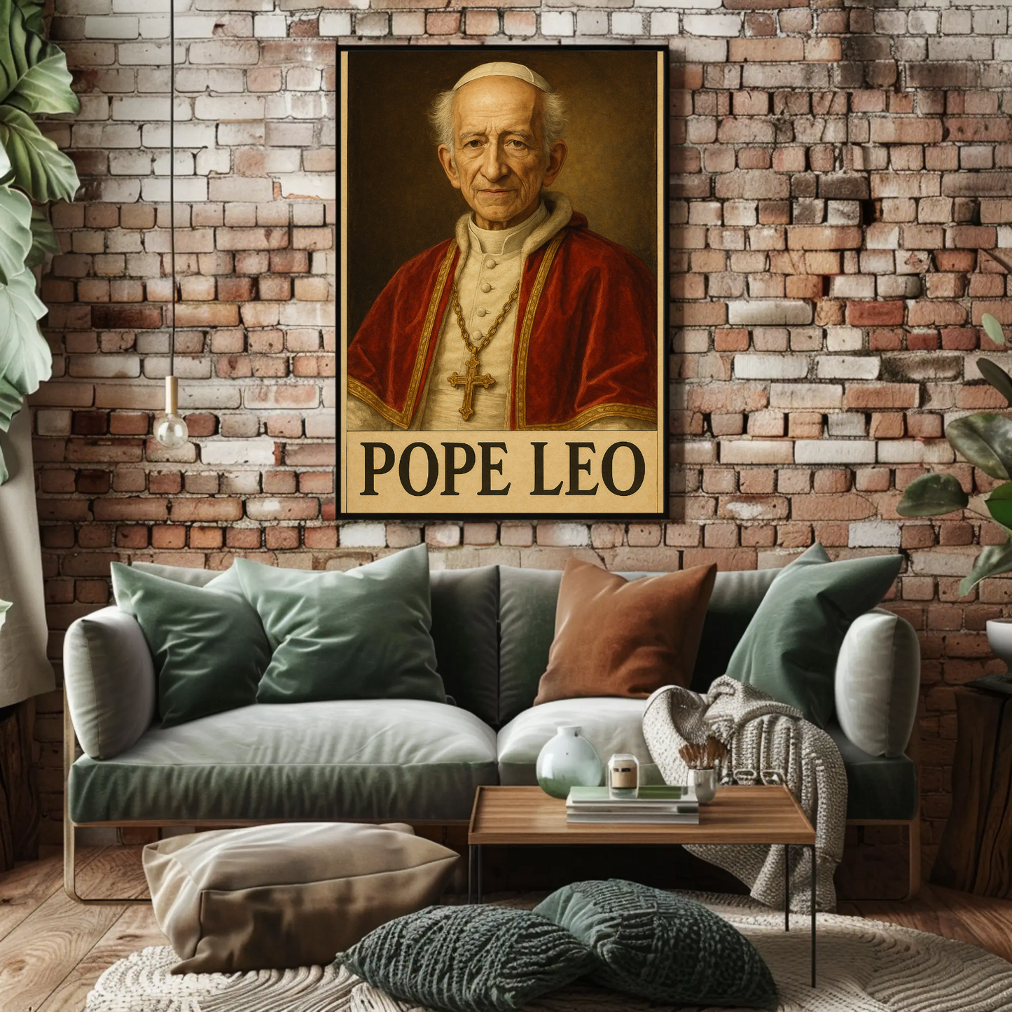 Portrait of Pope Leo XIII Portrait Poster