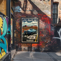 Journey Through Old Route 66 Poster