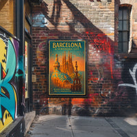Barcelona A Symphonic City Poster