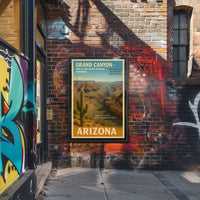 Discover Arizona - Land of the Grand Canyon Poster
