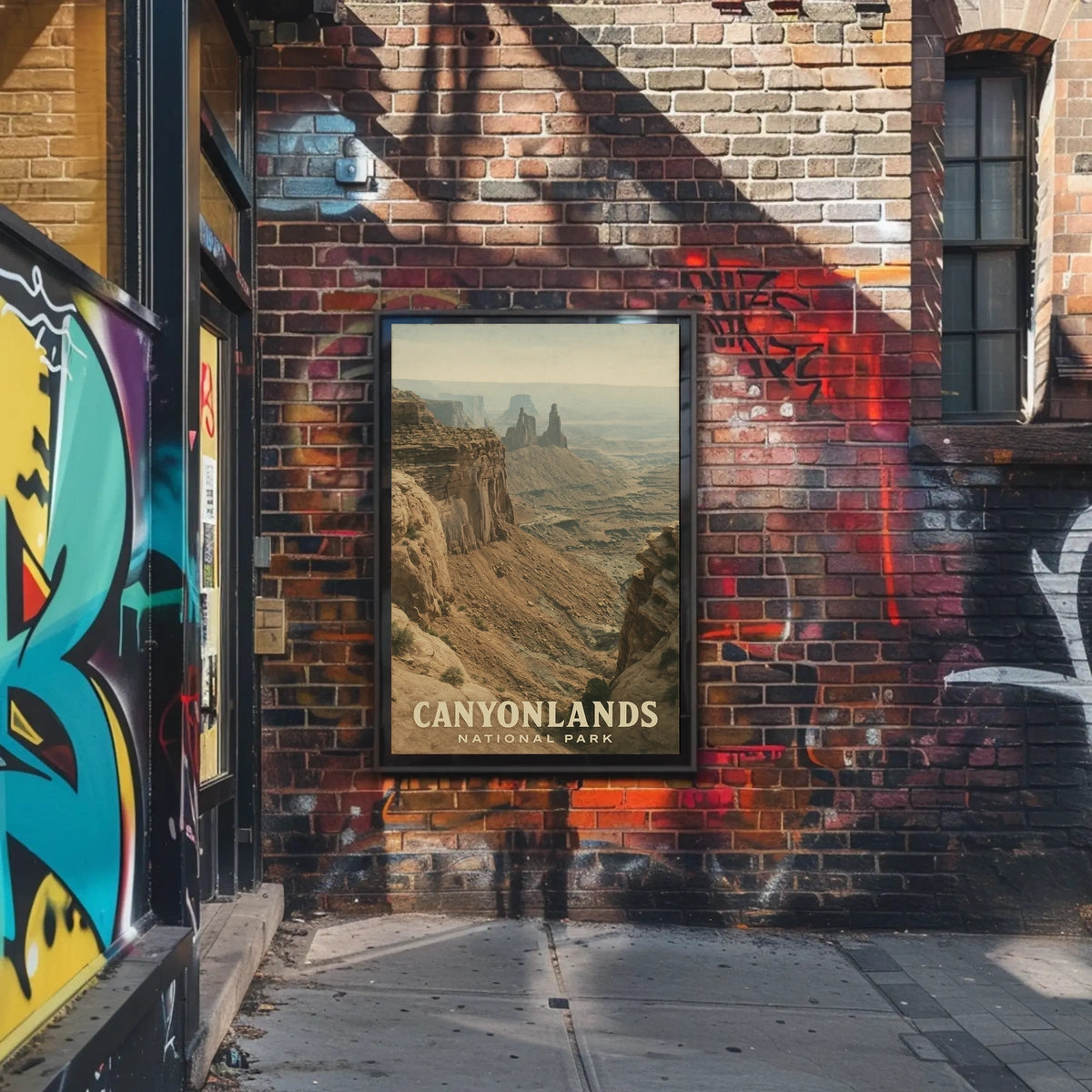 Canyonlands National Park Epic Desert Panorama Visual Wanderlust Home Decor Poster