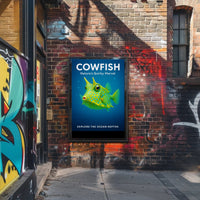 Cowfish Nature's Quirky Marvel Poster PosterGoat