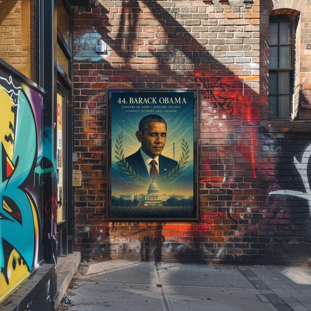Legacy of Hope: Obama Era Presidential Poster