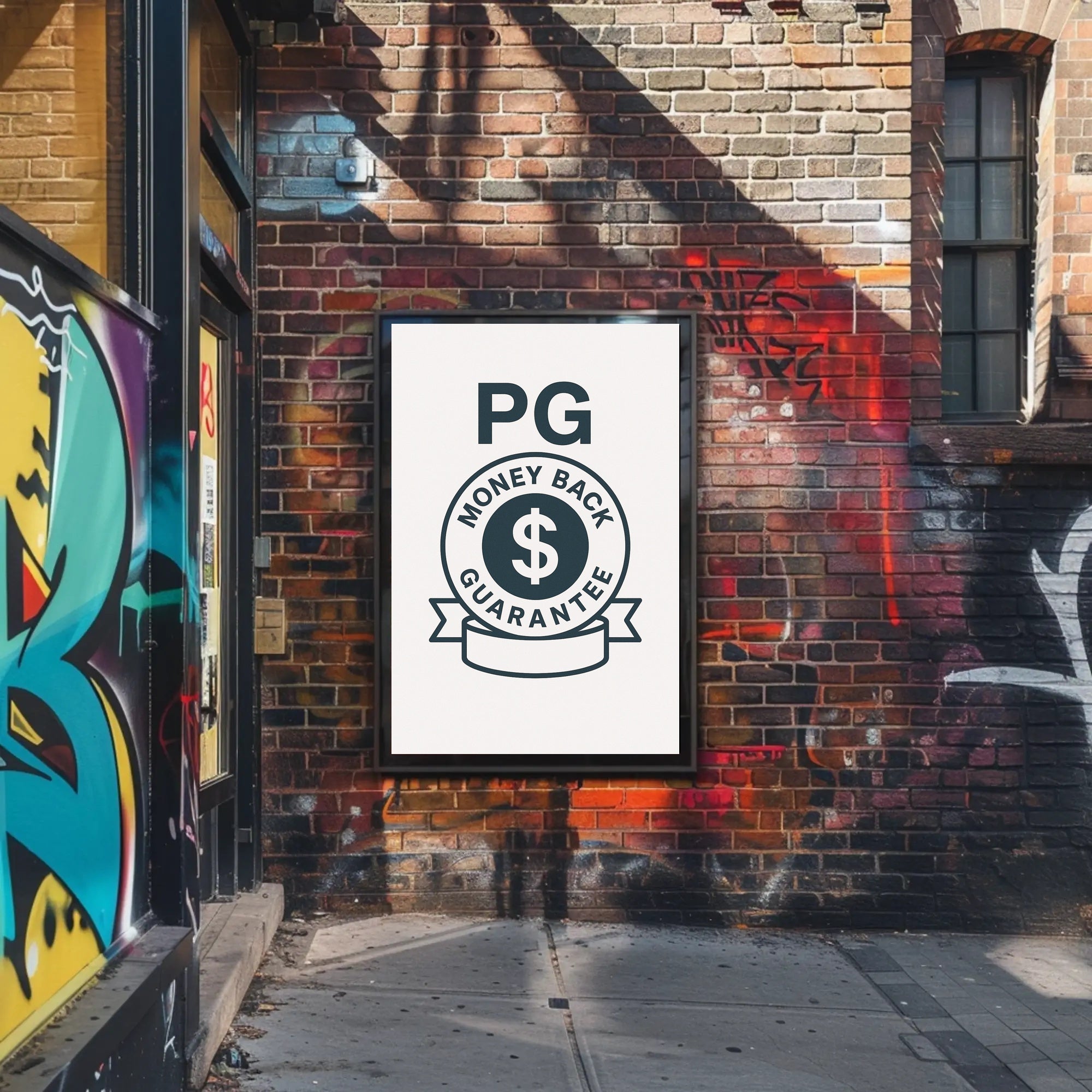 Money Back Guarantee Poster PosterGoat