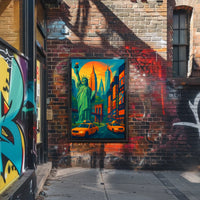 New York City Vibes Description Immerse yourself in the Poster