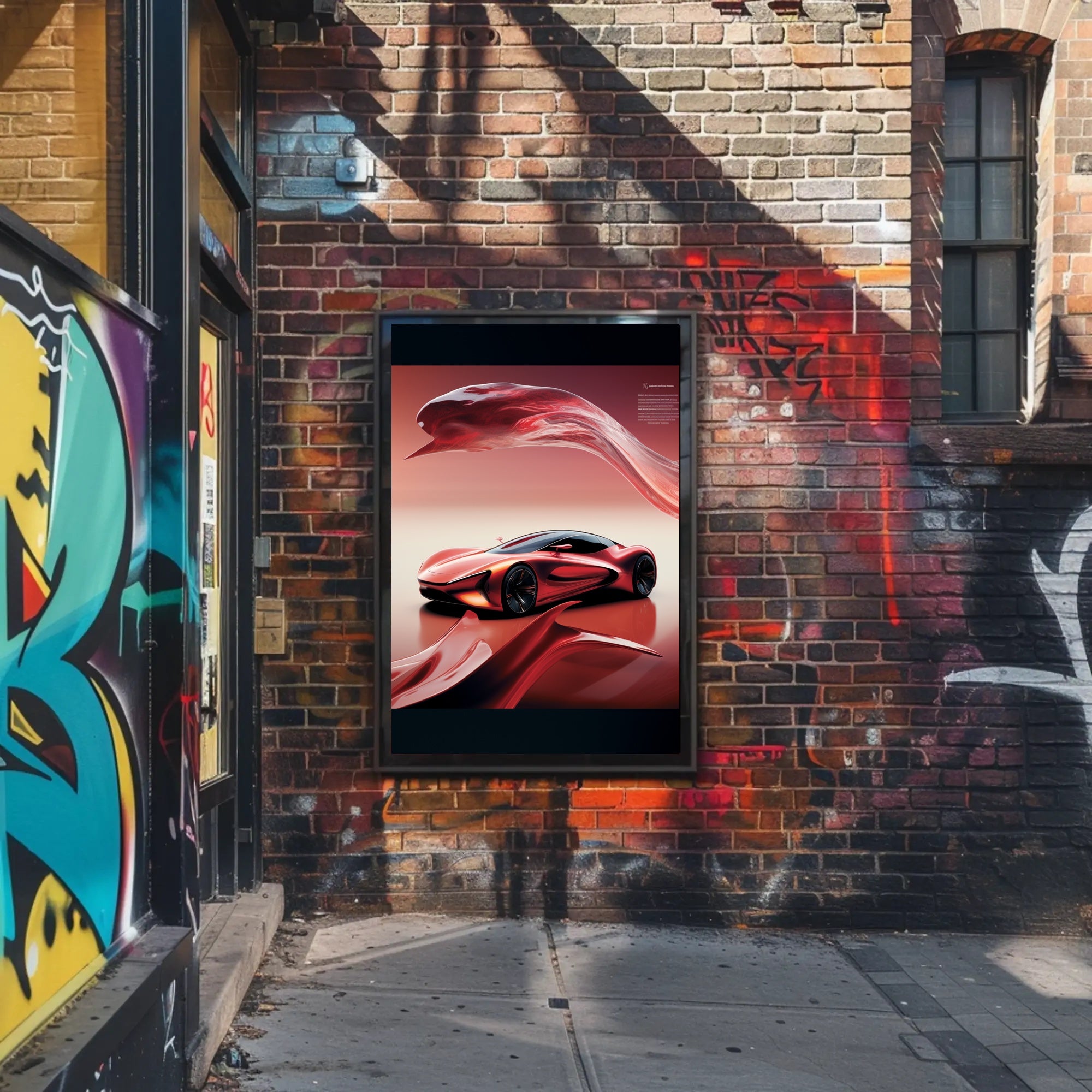 Futuristic Elegance Poster PosterGoat