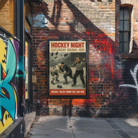 Hockey Night Saturday Brawl 1961 Poster