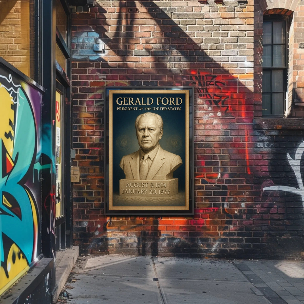 Gerald Ford President of the United States Poster