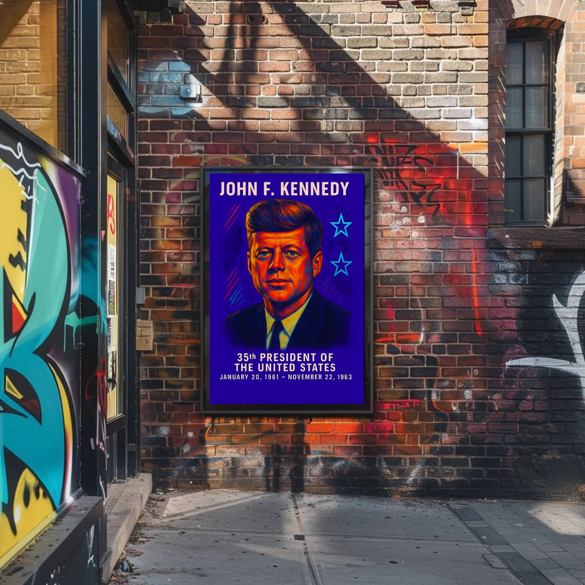 John F. Kennedy 35th President Poster