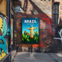 Discover Brazil Poster PosterGoat