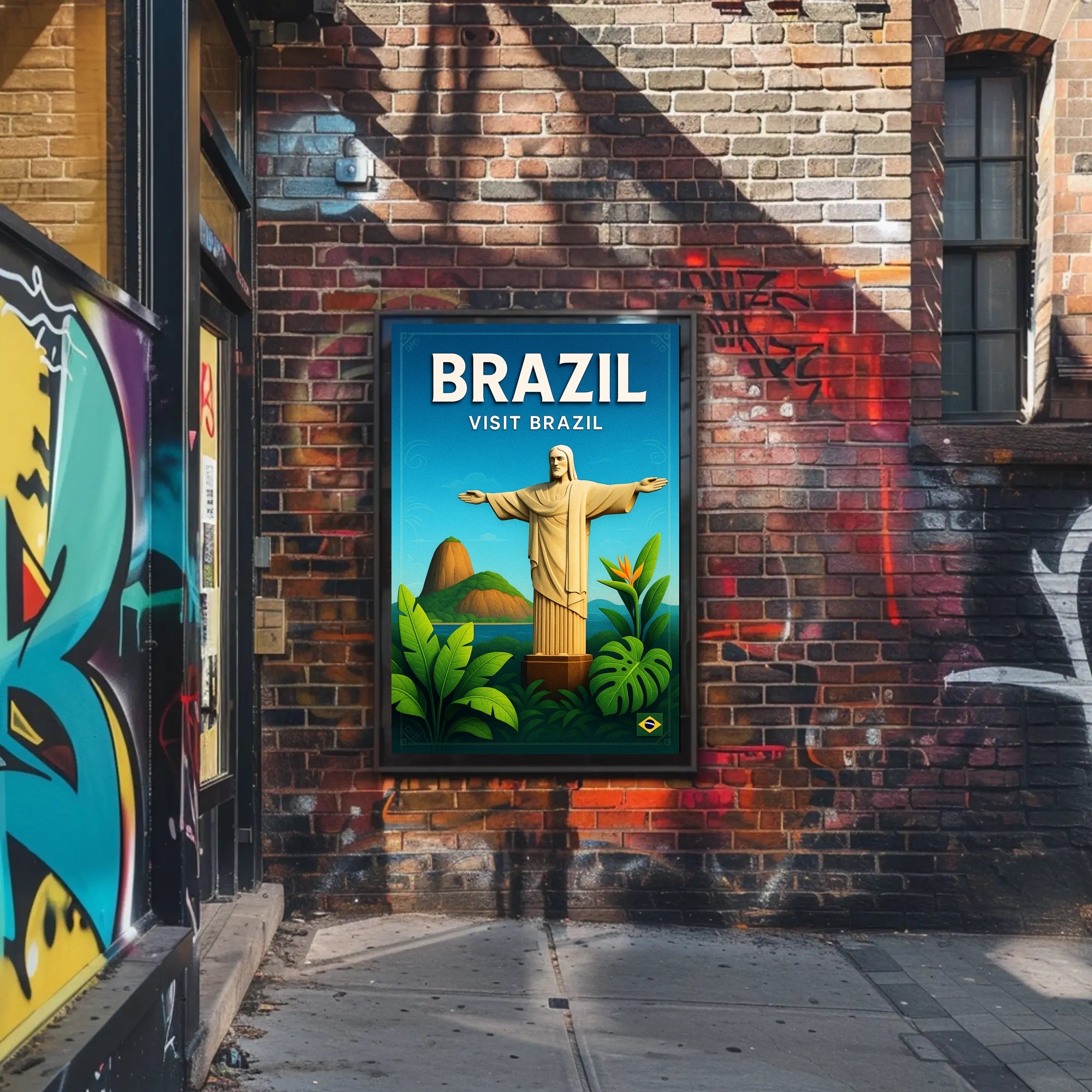 Discover Brazil Poster PosterGoat
