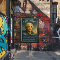 The Brilliant Mind of Albert Einstein Poster