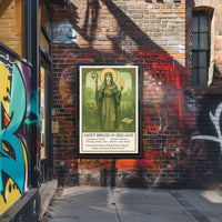 Saint Brigid of Ireland Poster PosterGoat