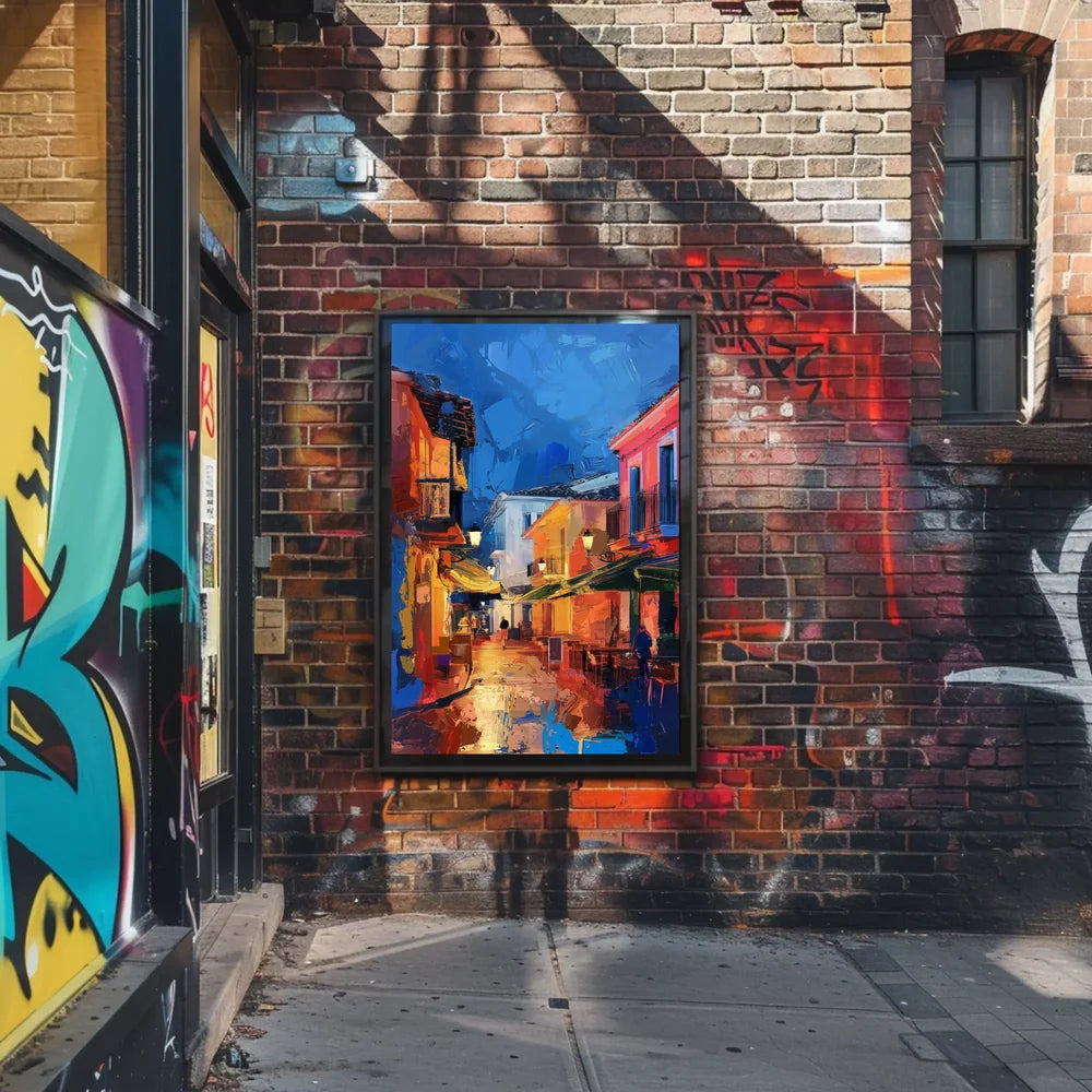 Vintage Parisian Landmarks Art Deco Poster