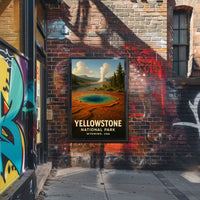 Yellowstone National Park Iconic Scenic Wilderness Inspired Nature Lovers Dream Poster