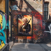 Martin Van Buren with a Modern Twist Poster