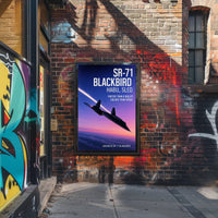SR-71 Blackbird Poster PosterGoat