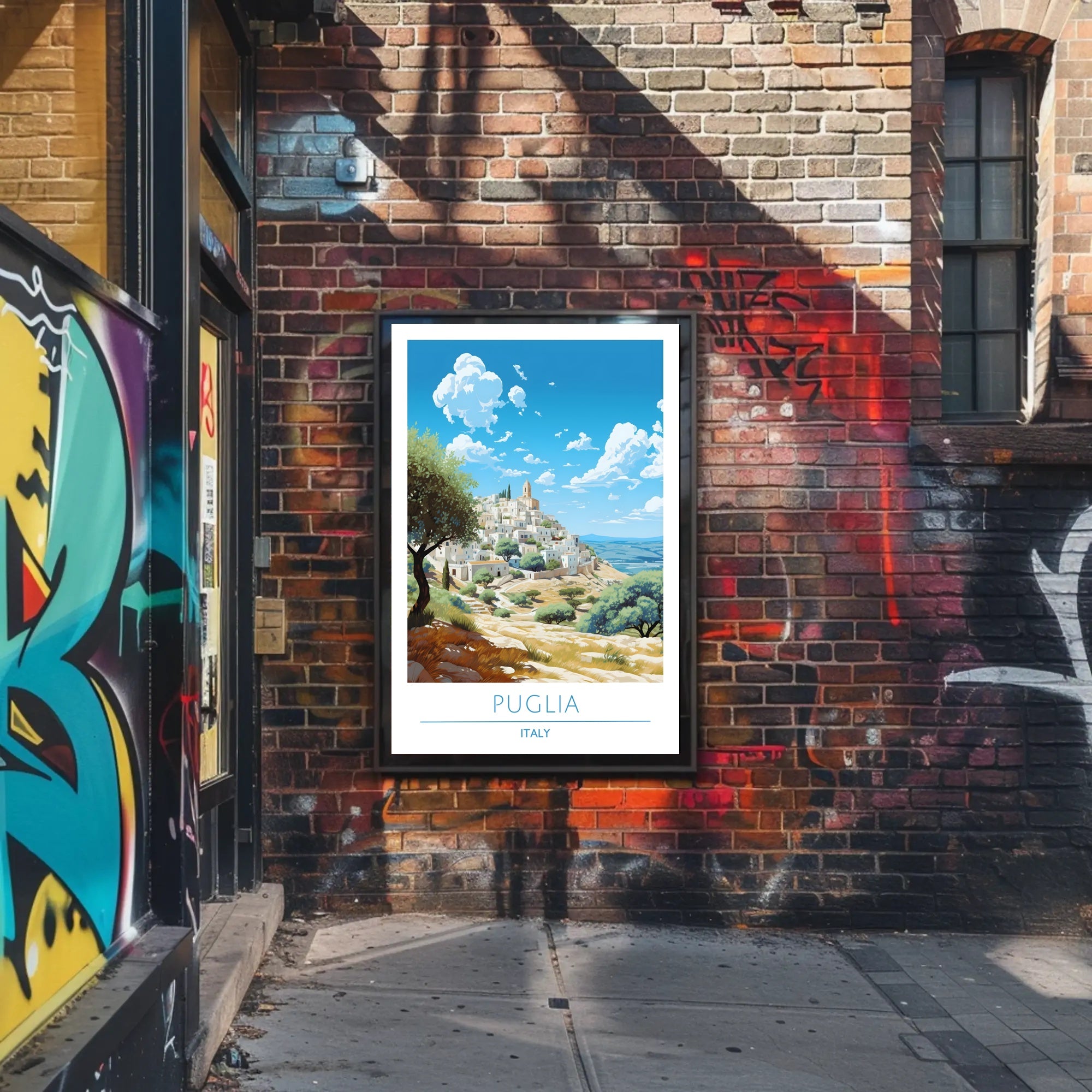 Scenic Puglia Poster