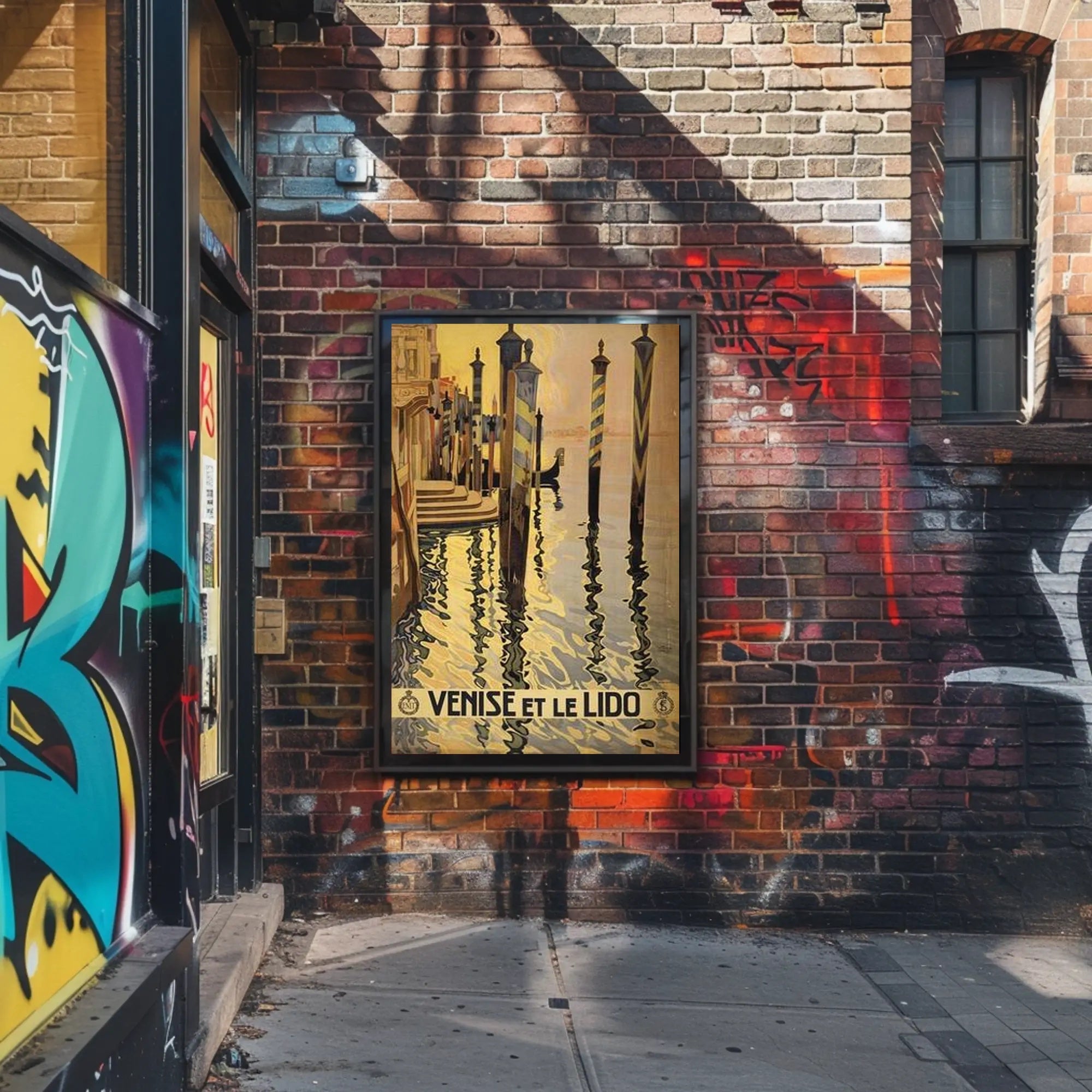 Venise et le Lido Poster PosterGoat