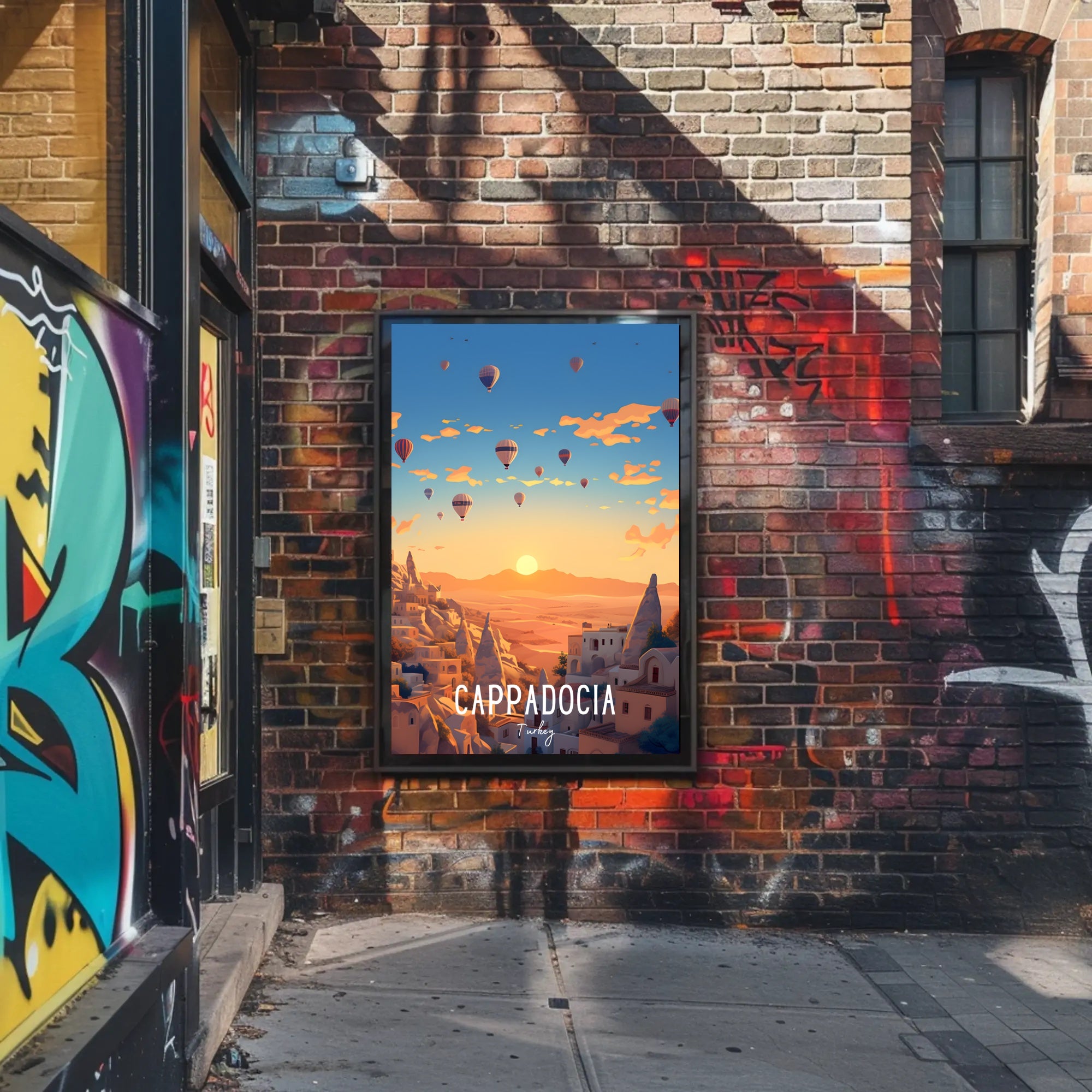 Cappadocia Sunrise Adventure Travel Poster