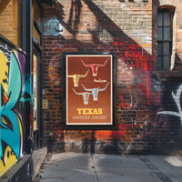 Texas Travel Poster PosterGoat