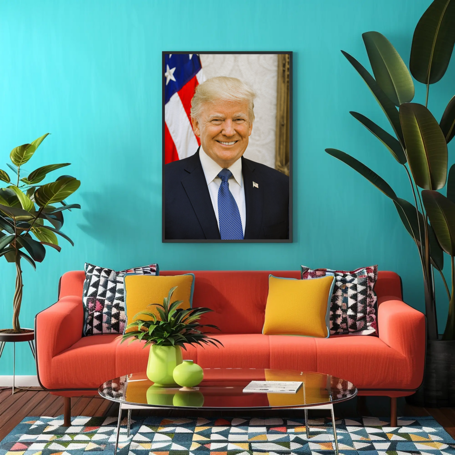 Donald Trump 45th President Of The United States Photo