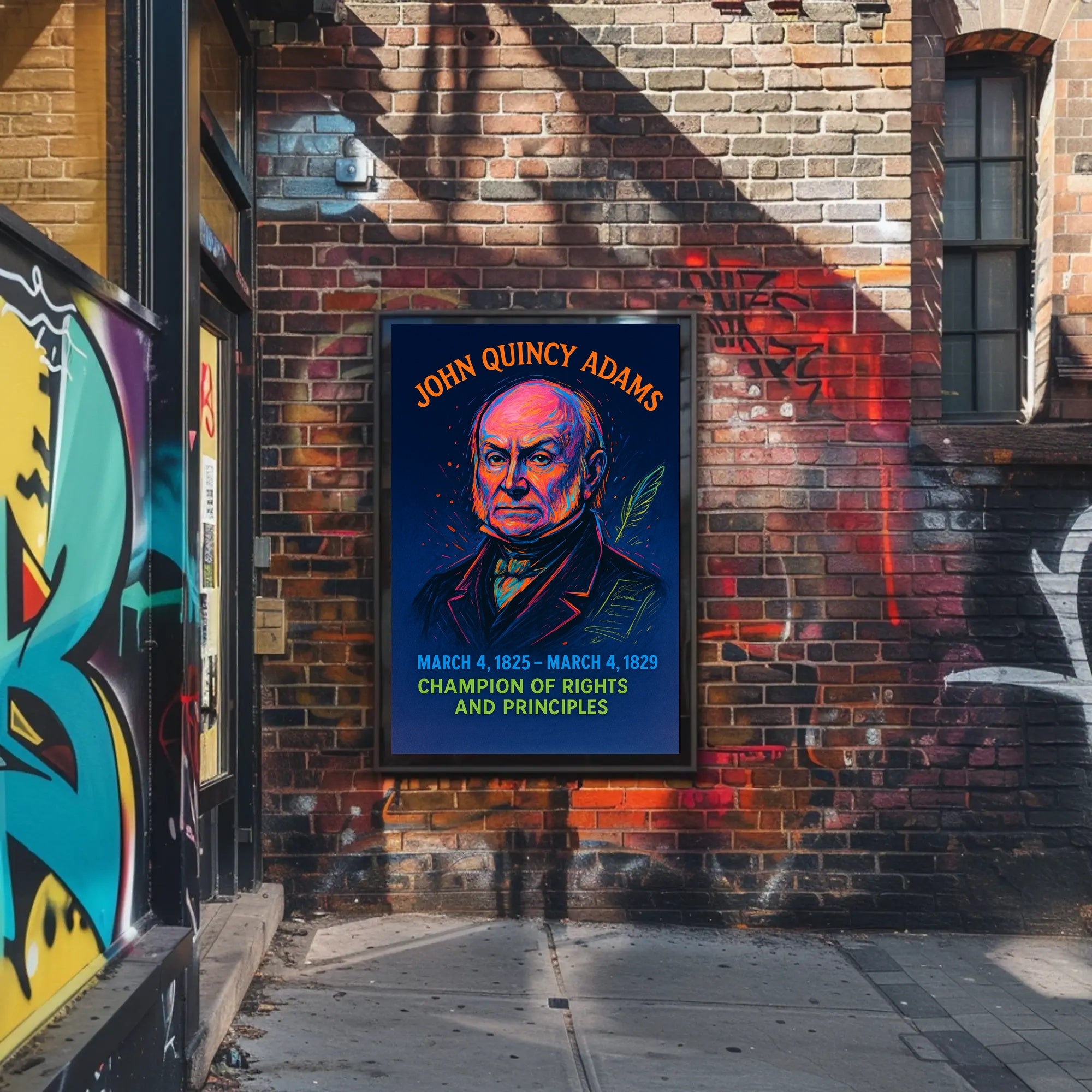 John Quincy Adams 6th President Poster