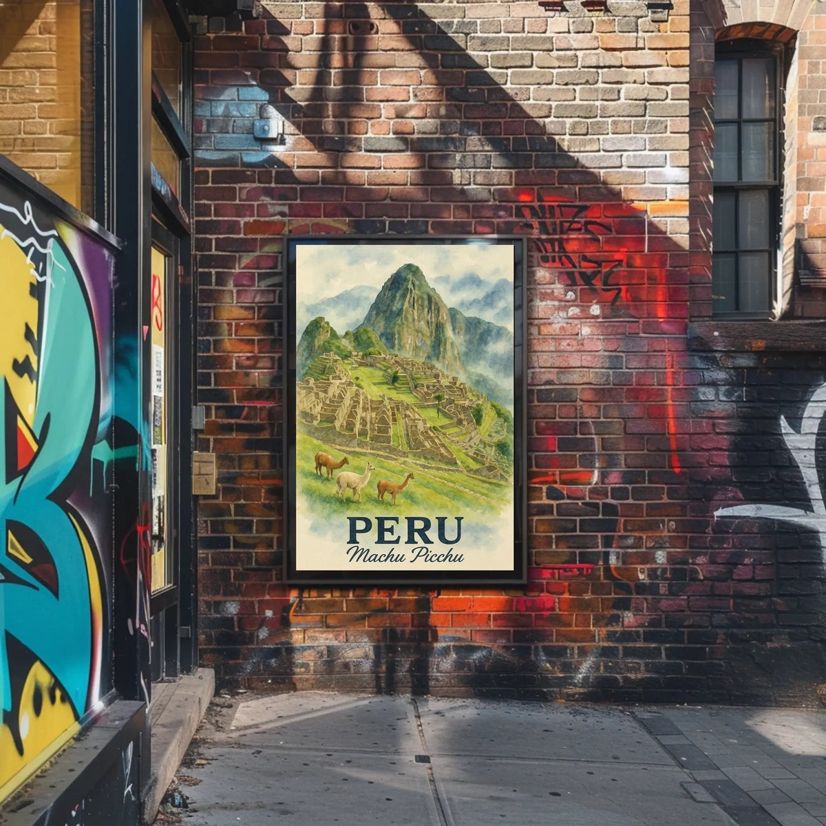 Machu Picchu Peru Poster