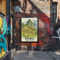 Machu Picchu Peru Poster
