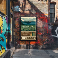 Discover Oregon Poster