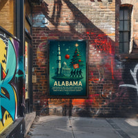 Alabama: A Journey Through History and Innovation Poster