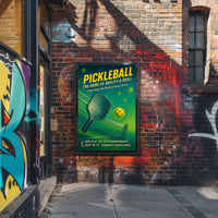 Pickleball Championship Invitation Poster
