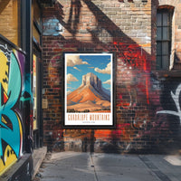 Guadalupe Mountains National Park Poster Scenic Print