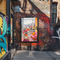 Bucaresti Serenity: A Balcony View Poster