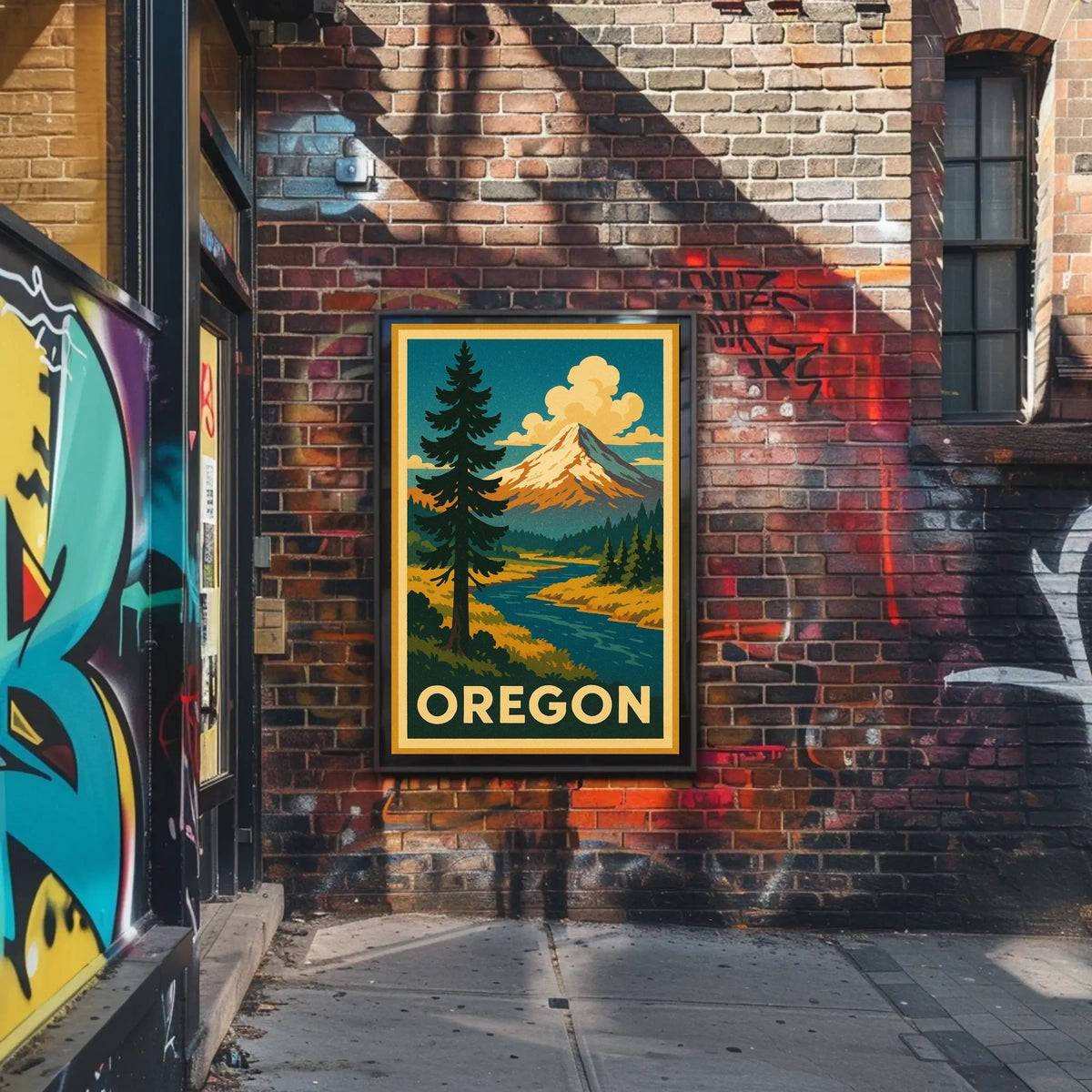Oregon Scenic Poster